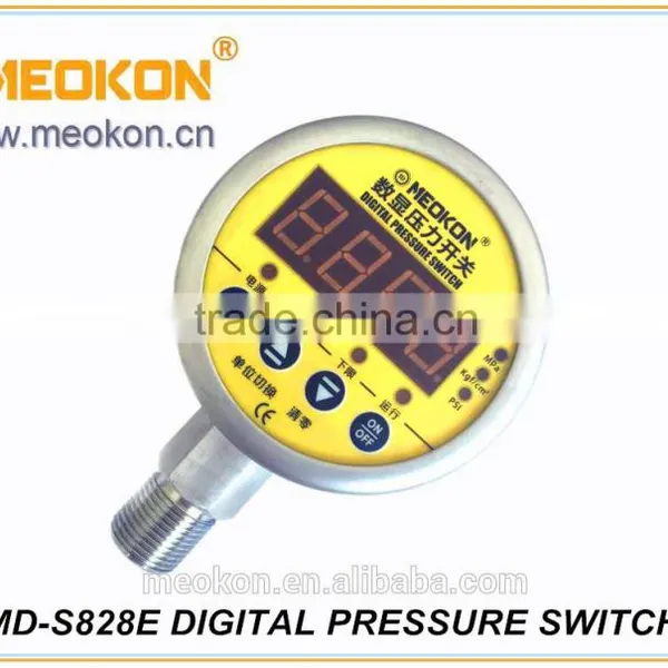 MD-S828E Radial Direction Mounting High Precision Water, Oil, Gas Intelligent Digital Pressure Switch Quality Choice photo-4