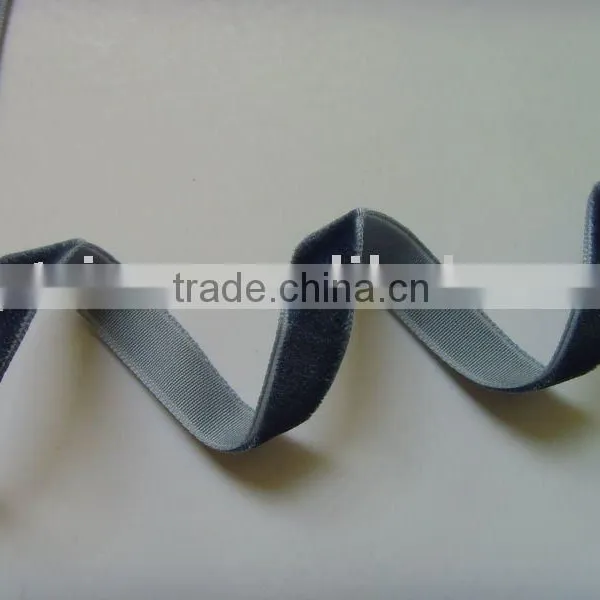 Single-face nylon velvet ribbon