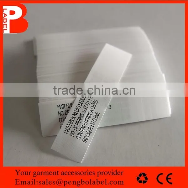 Printing Nylon Care Label for Garment From China Supplier photo-4