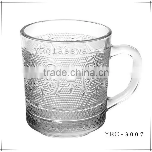 High Quality Cheap Water Glass Cup With Handle photo-4