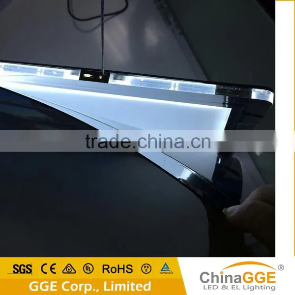 A3 LED Poster Ligth Box Frameless LED Illuminated Advertising Board Real Estate Agents Window Display Indoor Signboard photo-3