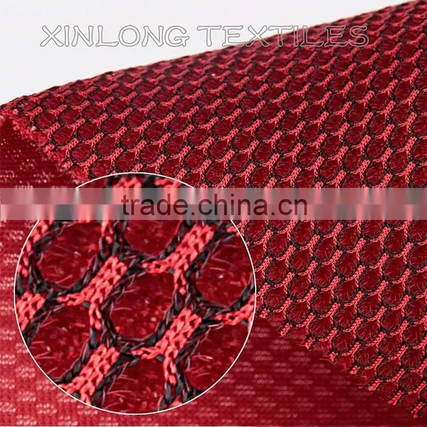 Sandwich Mesh D026 Spacer Air Mesh in Knitted Fabric BLACK YARN photo-2