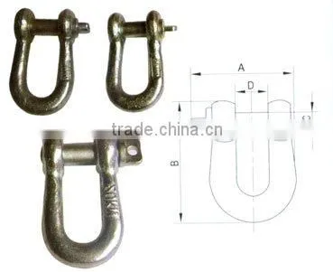 Wholesale High Strength Stainless Steel Wire Rope Shackle photo-2