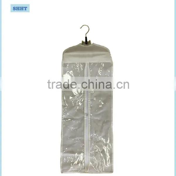 Custom White Non Woven Bag and Hanger for Hair Extension photo-2