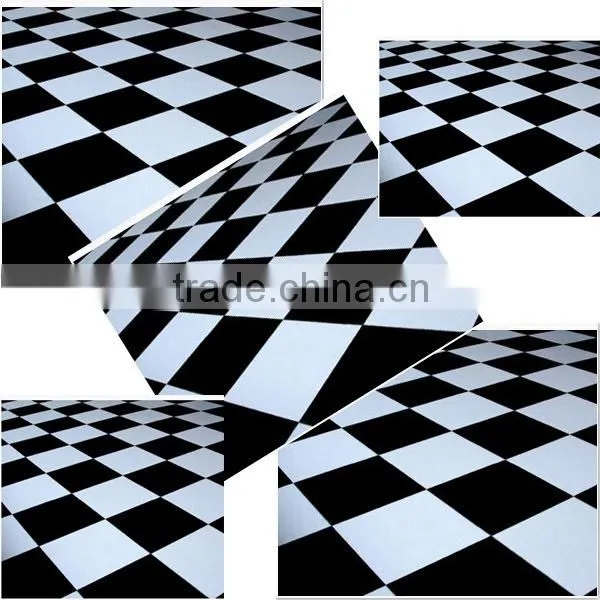 Black And White Dance Floor Easy Install Dance Floor Cheap Dance Floor For Sale photo-6