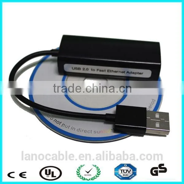 10/100mbps Black Rj45 Lan Ethernet Network to Usb Converter photo-2