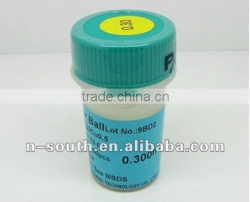 BGA Solder Ball Lead Free 0.30MM 250K Pc/BOTTLE Laptop Repair Tools