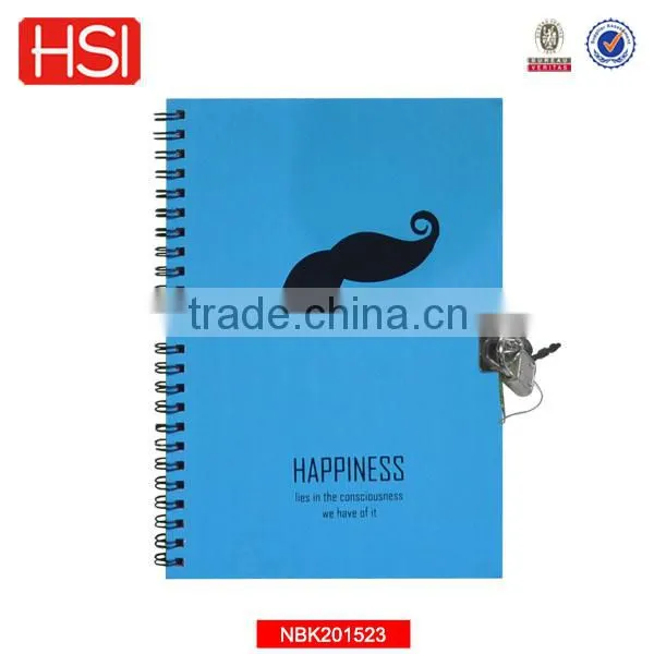 Factory Direct Sale Simple Design Happiness Notebook photo-6