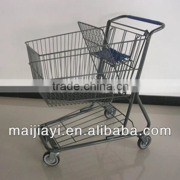 MJYI-supermarket Cart and Shopping Trolley (good Quamlity , Any Color Child Seat)