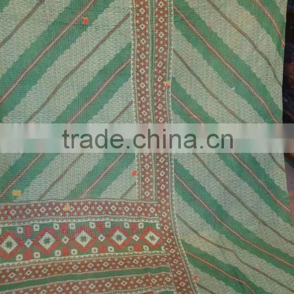 Indian Vintage Quilts/kantha Quilt/ralli Quilt/gudri Throw