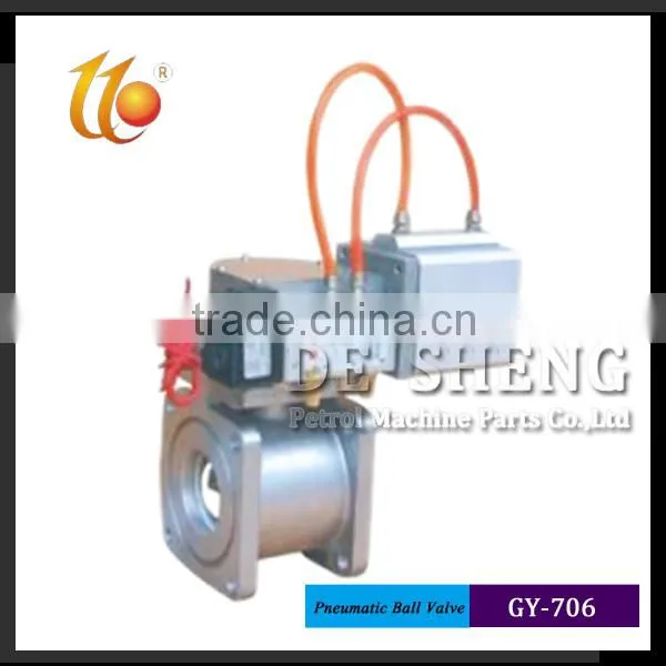 Factory Supplier Aluminum Fuel Tanker Pneumatic Ball Valve