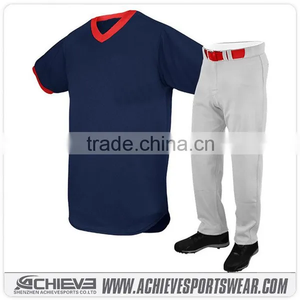 2016 Sublimated Baseball Jersey Wholesale Custom Baseball Shirts photo-4