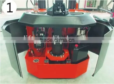1.4 Ton Straddle Full Electric Stacker Lift Height 4M photo-2
