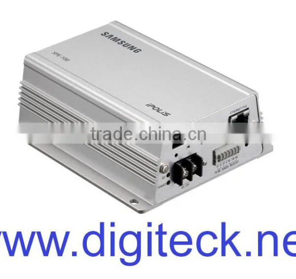 SS421 - SAMSUNG SPE-100 1 CHANNEL (SINGLE CHANNEL) VIDEO ENCODER H.264, MPEG-4, MJPEG POE BI-DIRECTIONAL AUDIO BUILT-IN SD/SDHC