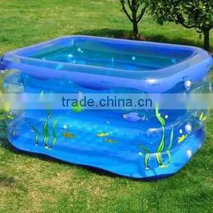 Inflatable Square Inflatable Swim Pool/Large Inflatable Water Pool for Sale/outdoor Kids Inflatable Swimming Water Pool photo-2