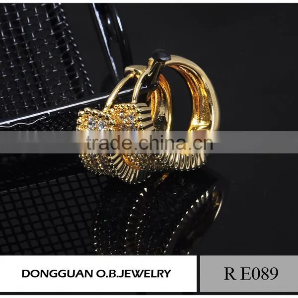 3 Gram Gold Beautiful Designe Earrings for Woman photo-4