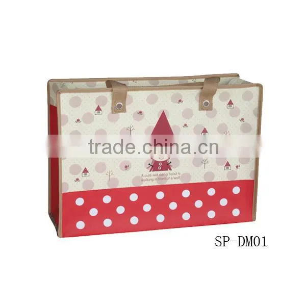 2016 New PP Non Woven Plastic Handbags Women Waterproof Shopping Bags Factory SP-DM photo-5