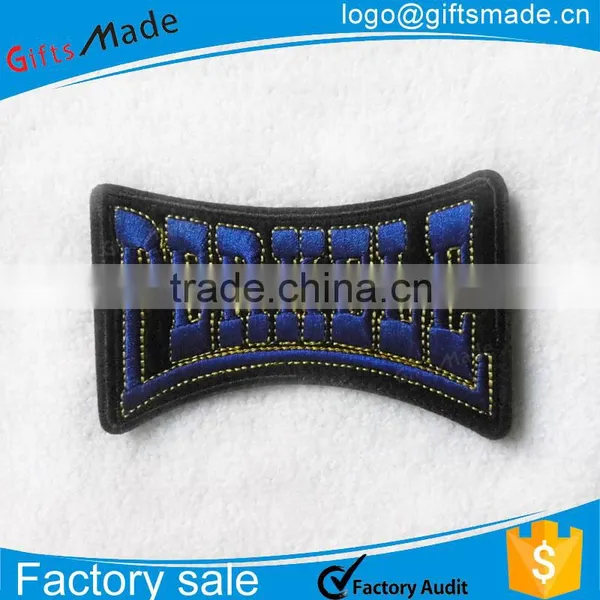 online logo rubber patch/custom rubber patch