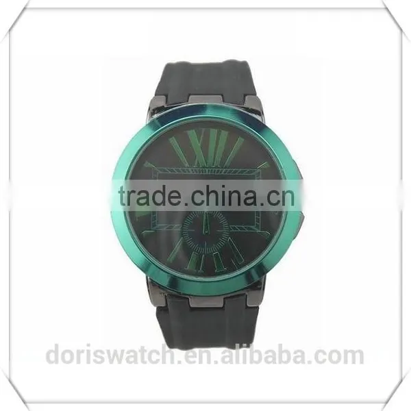 Top Fashion High Quality Japan Movt Quartz Mens Sports Watch Silicone Strap Watch Sports Men's Watches photo-6