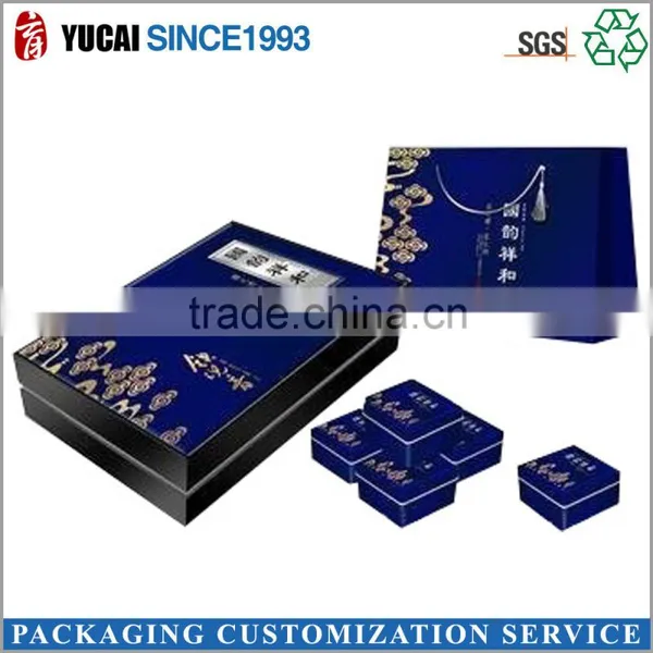 2015 Hot Sale Blue Tea Box With Fashion Design