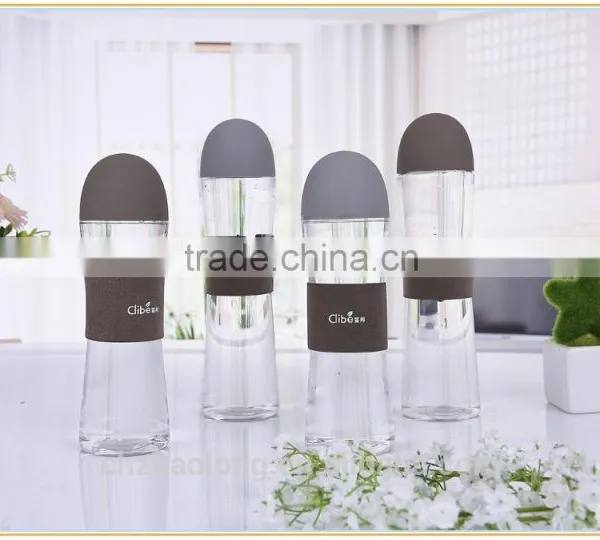 Promotional Plastic Water Bottle Clear Plastic Drinking Water Bottle With Fancy Design photo-5