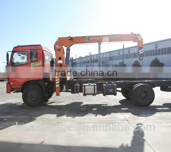 6.3ton Quicklift Compact Cranes, SQ6.3S3, Hydraulic Truck Crane With Telescopic Booms. photo-5