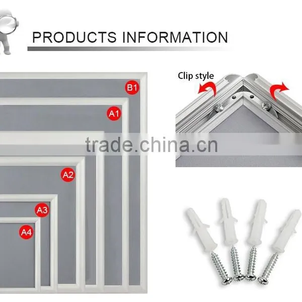 Aluminum Picture Photo Snap Frame photo-2