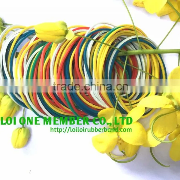 60mm Popular SALE Colorful Rubber Band - Solid Eco-friendly Vietnam Decorative Rubber Band photo-5