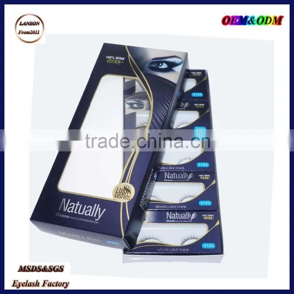 Lanson Factory Premium Private Label Mink Eyelashes,5103 Mink Eyelashes With Custom Boxes photo-5