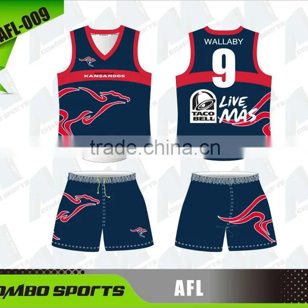 Long Sleeved/sleeveless Sublimation AFL Jumper and Shorts photo-3