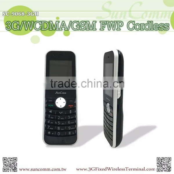 SC-9068-3GH CE Ceritification Color LCD Display 3G GSM Handset Phone Cordless photo-3