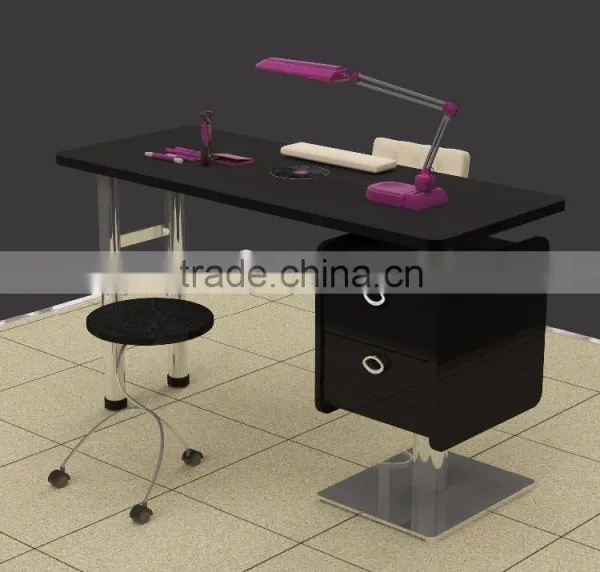 CE Certification Manicure Salon Table Nail Bar Furniture With Your Logo photo-6