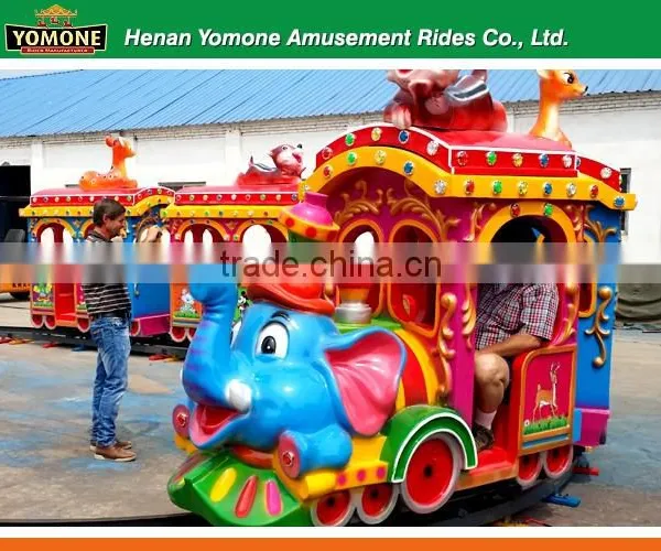 Mini Train Coin Operated Kids Rides Game Machine for Supermarket photo-3