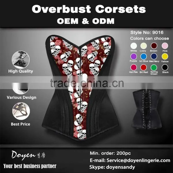 2015 China Wholesale Top Quality Hot Sell Vintage Sexy Women Corset Lingerie photo-3