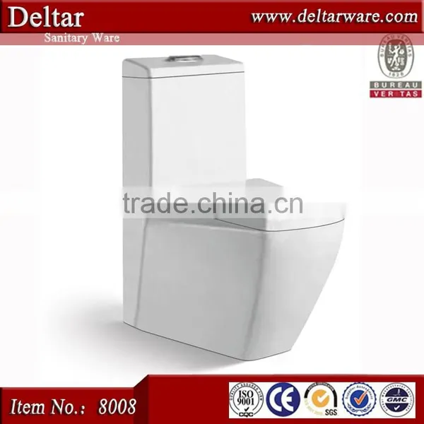 Foshan Sanitary Ware Ceramic Toilet, Washdown One Piece Toilet SASO Toilet photo-6