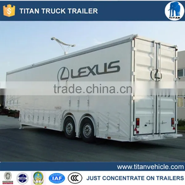 Long Distance Enclosed Vehicle Transport Car Carrier Semi Trailer for Auto Transportation