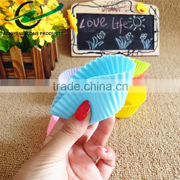 Mini Round Silicone Cup Cake Mold photo-2