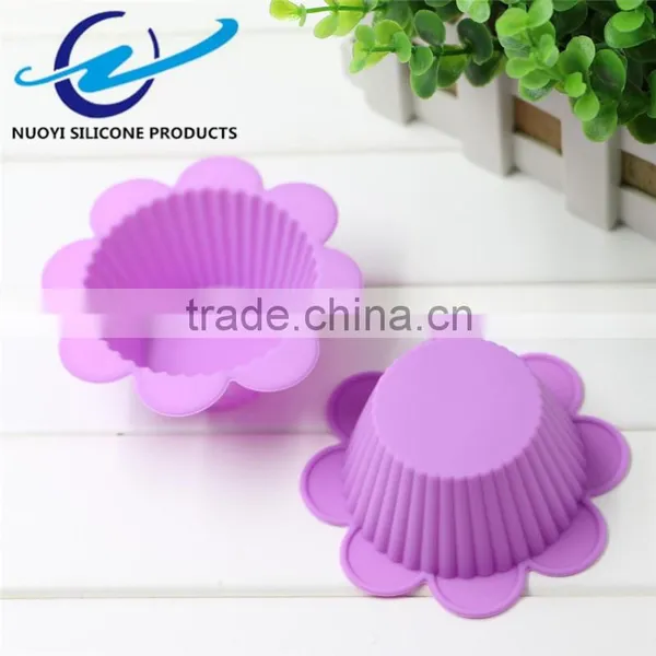 Beautiful Round Flower Cup Cake Cup photo-3