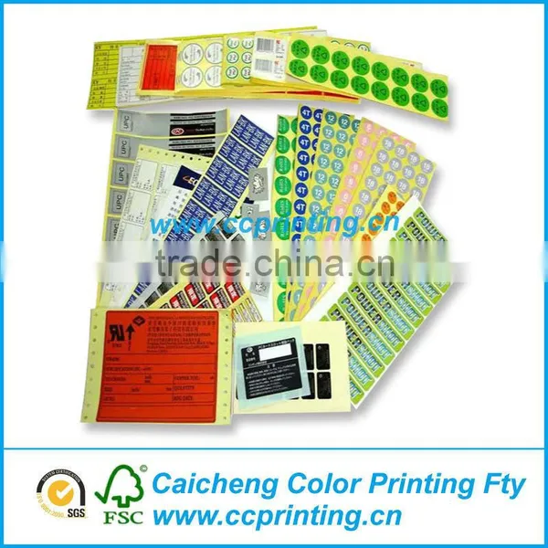 Colored Sticker Paper
