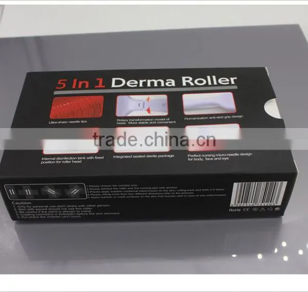 GTO Newest Medical Grade Micro Needle Roller 5in1 Derma Roller photo-5