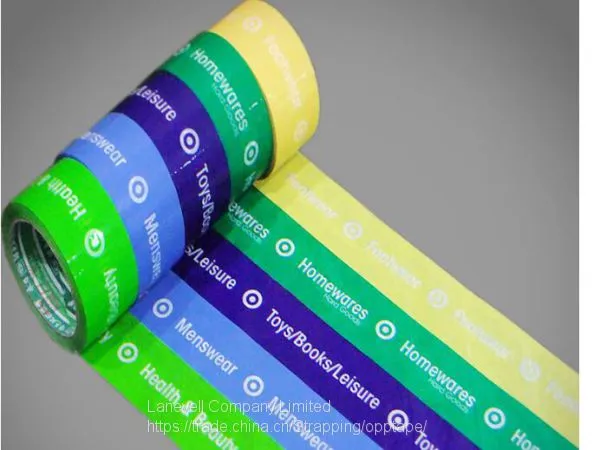 OEM Offer With SGS Opp Bopp Packing Tape Printed Logo Bopp Packing Tape