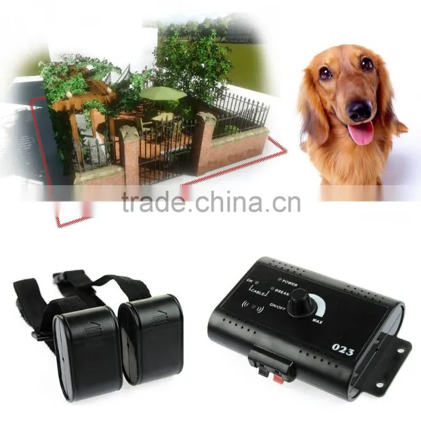 Electric Pet Fence System Buried Wire Shock Collar for 2 Dogs Waterproof photo-3