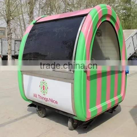 Mobile Hand Push Food Cart photo-2
