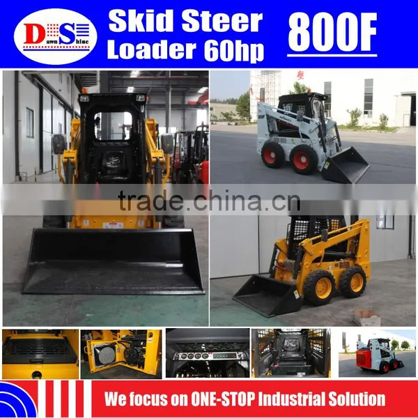 60hp Mini Skid Steer Loader China 800F - Hot Small Skid Steer Loader for Sale Skid Steer photo-5