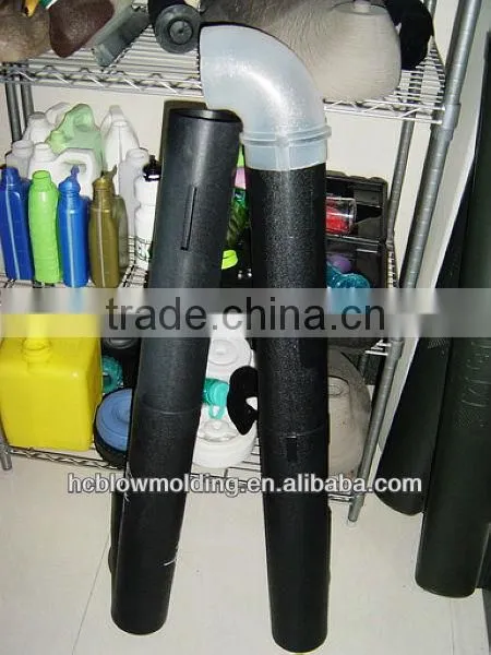 OEM Blow Molding Plastic Tube Telescopic Tube Plastic Customized Material Square Tube photo-3