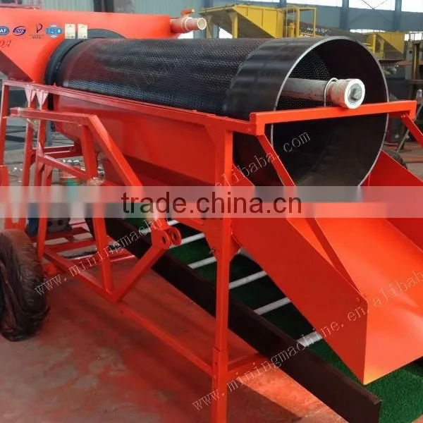 Mini Moblie Gold Trommel Wash Plant photo-3