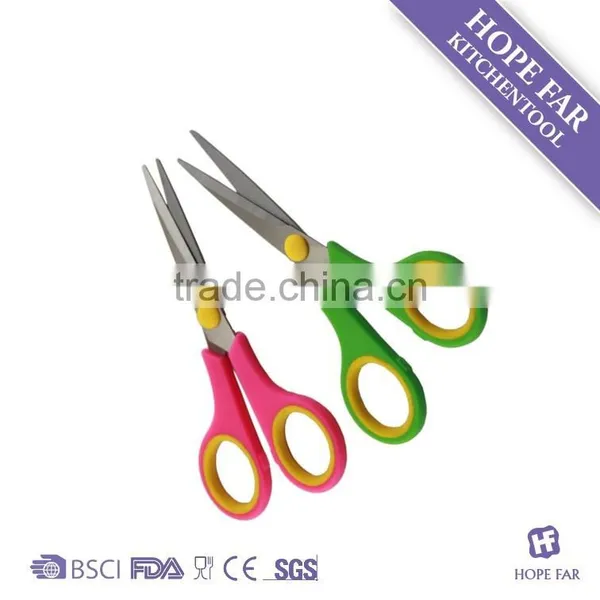 0200078&79 Comfortable Rubber Handle Craft Scissors Shape Cutting photo-2