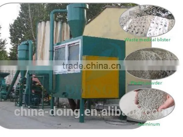 Made in China Aluminum Scrap Aluminum Cans Recycling Machinery/Aluminum Composite Panel Recycling Machine photo-4
