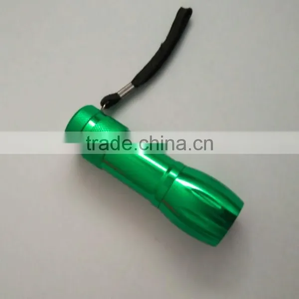 3AAA Battery 9 LED Torch Flashlight Double Blister Card Package Flashlight photo-5