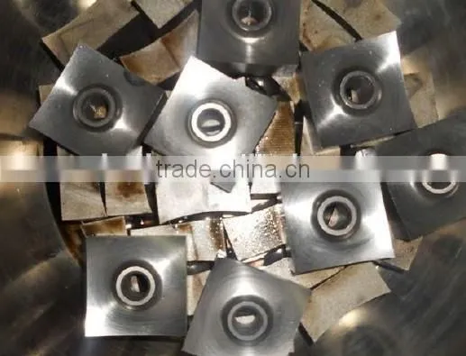 Paper Plastic Tire Tyre Wood Chipper Pipe Single Double Shaft Shredder Machine Prices photo-4